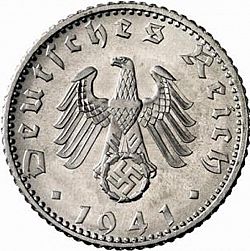 Large Obverse for 50 Reichspfenning 1941 coin