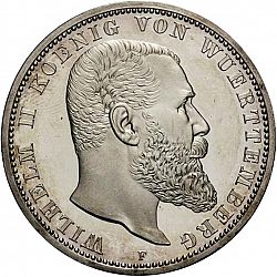 Large Obverse for 5 Mark 1913 coin