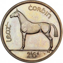Large Reverse for 2s6d - Half Crown 1951 coin