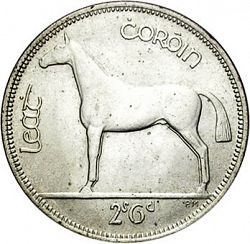 Large Reverse for 2s6d - Half Crown 1931 coin