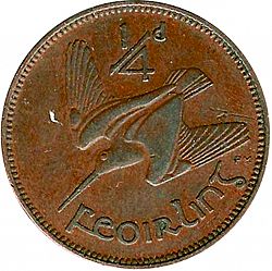 Large Reverse for 1/4d - Farthing 1932 coin