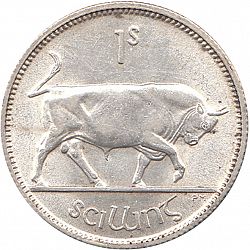 Large Reverse for 1s - Shilling 1928 coin