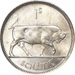 Large Reverse for 1s - Shilling 1930 coin