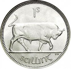 Large Reverse for 1s - Shilling 1937 coin