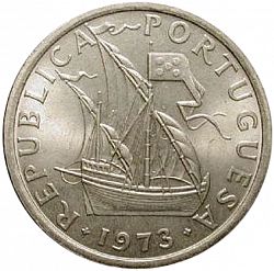 Large Obverse for 10 Escudos 1973 coin
