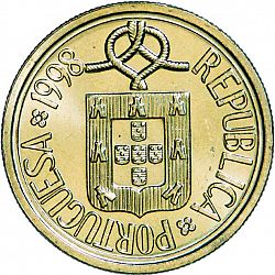 Large Obverse for 10 Escudos 1998 coin