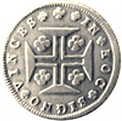 Large Reverse for 120 Réis ( 6 Vintés ) N/D coin