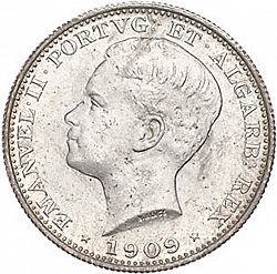 Large Obverse for 200 Réis 1909 coin