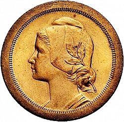 Large Obverse for 20 Centavos 1925 coin
