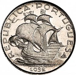 Large Obverse for 2,50 Escudos 1932 coin