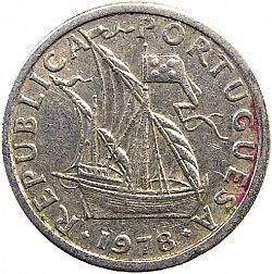 Large Obverse for 2,50 Escudos 1978 coin