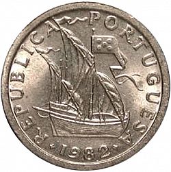Large Obverse for 2,50 Escudos 1982 coin