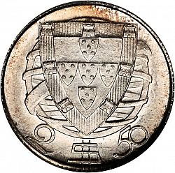 Large Reverse for 2,50 Escudos 1932 coin