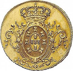 Large Reverse for 3200 Réis ( Meia Peça ) 1807 coin
