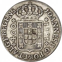 Large Obverse for 480 Réis ( Cruzado Novo ) 1811 coin