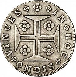 Large Reverse for 480 Réis ( Cruzado Novo ) 1811 coin