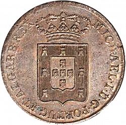 Large Obverse for 40 Réis 1828 coin