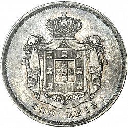 Large Reverse for 500 Réis ( 5 Tostôes ) 1839 coin