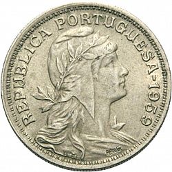 Large Obverse for 50 Centavos 1959 coin