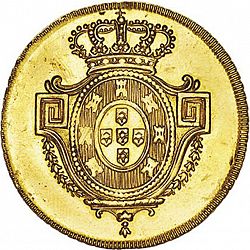 Large Reverse for 6400 Réis ( Peça ) 1802 coin