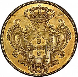 Large Reverse for 6400 Réis ( Peça ) 1787 coin