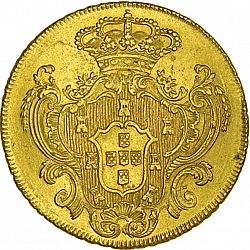 Large Reverse for 6400 Réis ( Peça ) 1789 coin