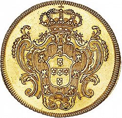 Large Reverse for 6400 Réis ( Peça ) 1793 coin