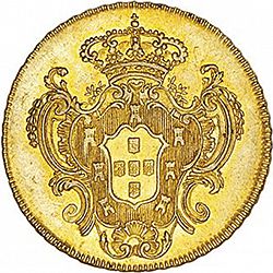 Large Reverse for 6400 Réis ( Peça ) 1797 coin