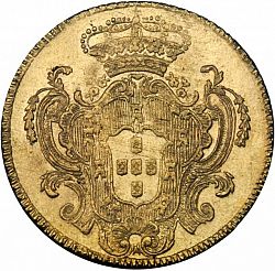 Large Reverse for 6400 Réis ( Peça ) 1801 coin