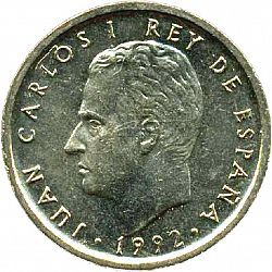 Large Obverse for 100 Pesetas 1992 coin