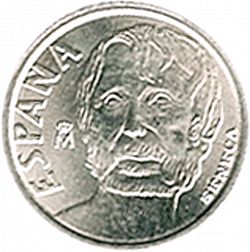 Large Obverse for 10 Pesetas 1997 coin