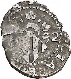 Large Reverse for Dieciocheno 1692 coin