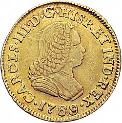 Large Obverse for 1 Escudo 1769 coin