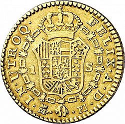 Large Reverse for 1 Escudo 1779 coin
