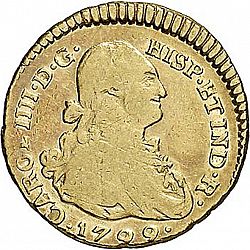 Large Obverse for 1 Escudo 1799 coin