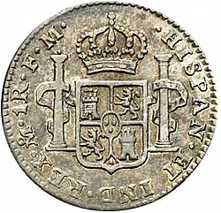 Large Reverse for 1 Real 1795 coin