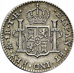 Large Reverse for 1 Real 1806 coin