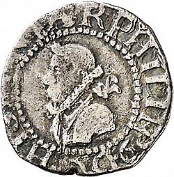 Large Obverse for 1/2 Croat 1611 coin
