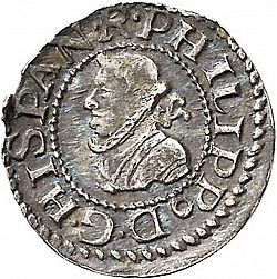 Large Obverse for 1/2 Croat 1618 coin