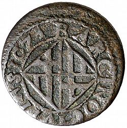 Large Reverse for 1 Ardite 1621 coin