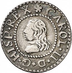 Large Obverse for 1 Croat 1675 coin