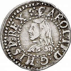 Large Obverse for 1 Croat 1682 coin