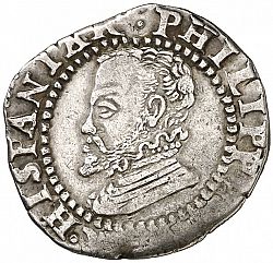 Large Obverse for 1 Croat 1597 coin