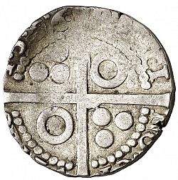 Large Reverse for 1 Croat 1596 coin