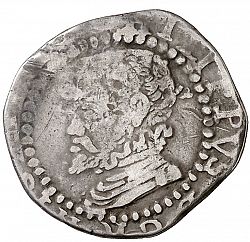 Large Obverse for 1 Croat 1609 coin
