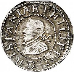 Large Obverse for 1 Croat 1637 coin