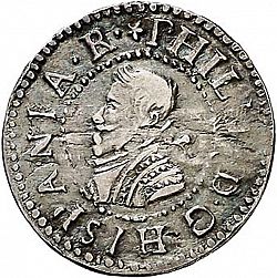 Large Obverse for 1 Croat 1653 coin