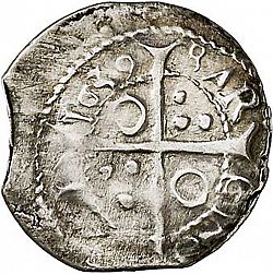 Large Reverse for 1 Croat 1639 coin
