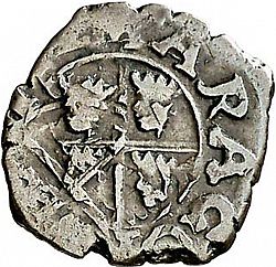 Large Reverse for 1 Dinero de Aragón 1712 coin