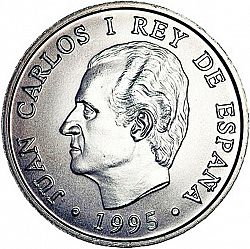 Large Obverse for 2000 Pesetas 1995 coin
